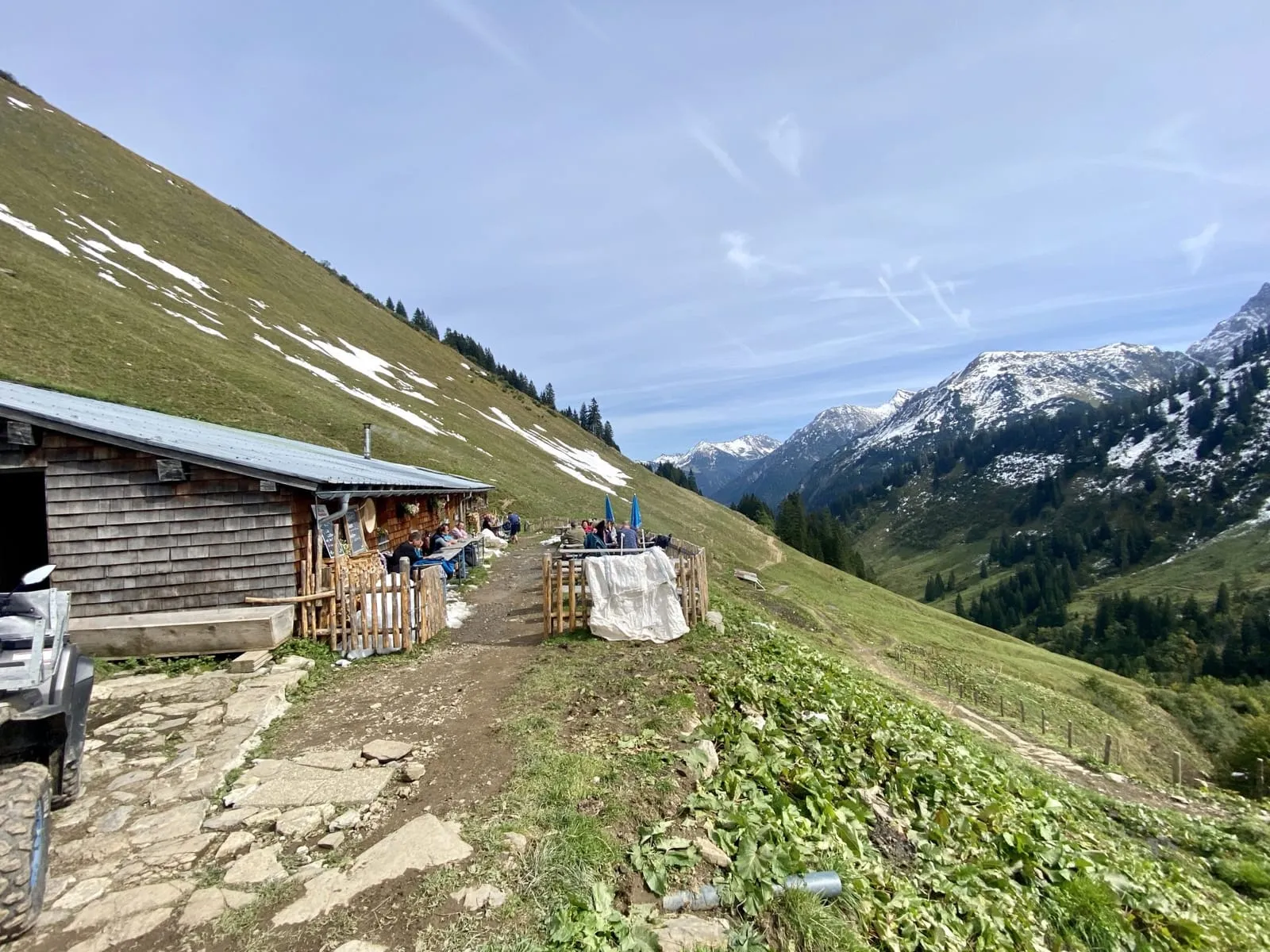 Spaziergang Baad → Spitalalpe — 5,5km, 2Std, 310Hm