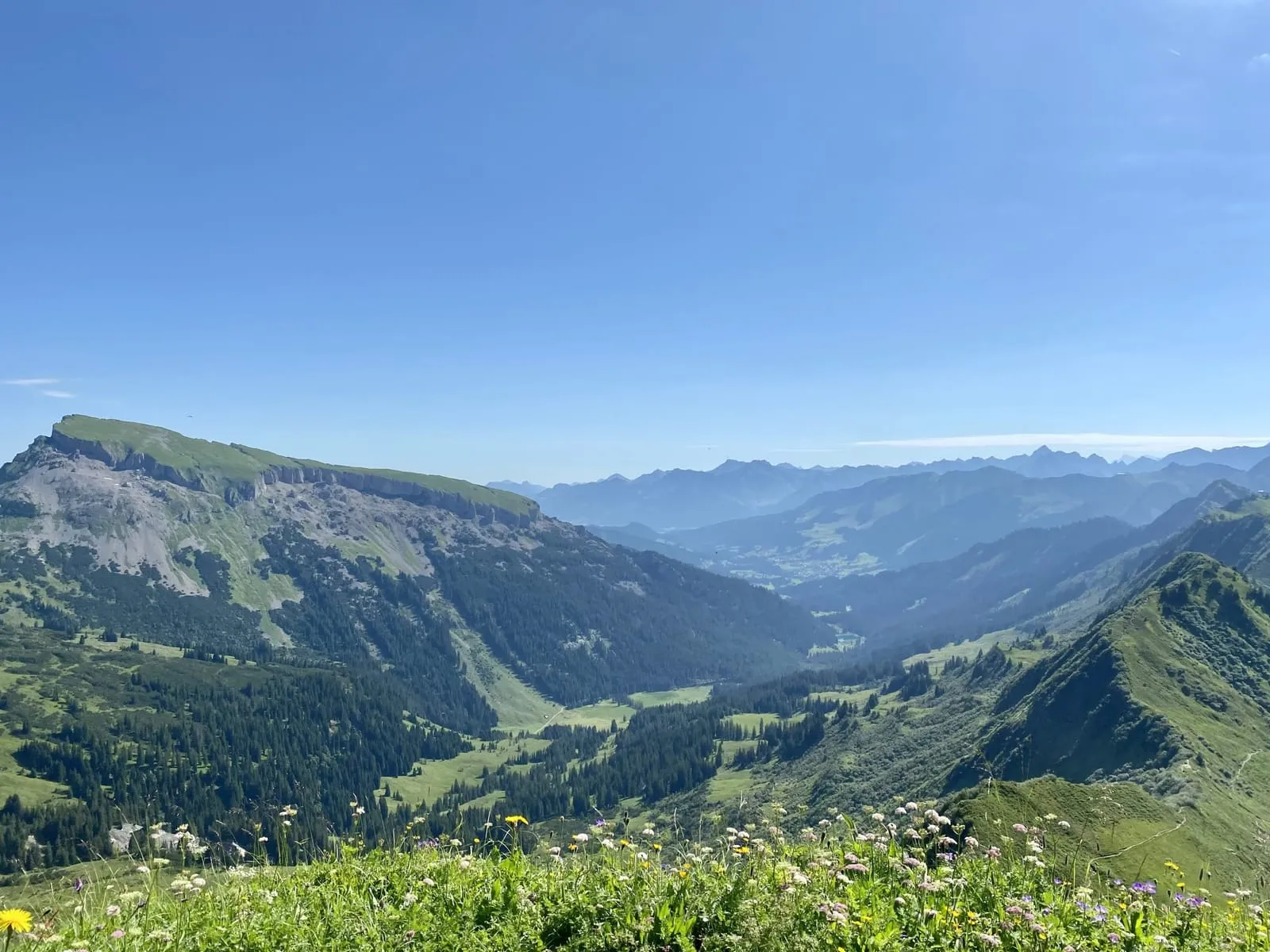 Wanderung Hochstarzelspitze & Grünhorn — 12km, 4Std, 900Hm
