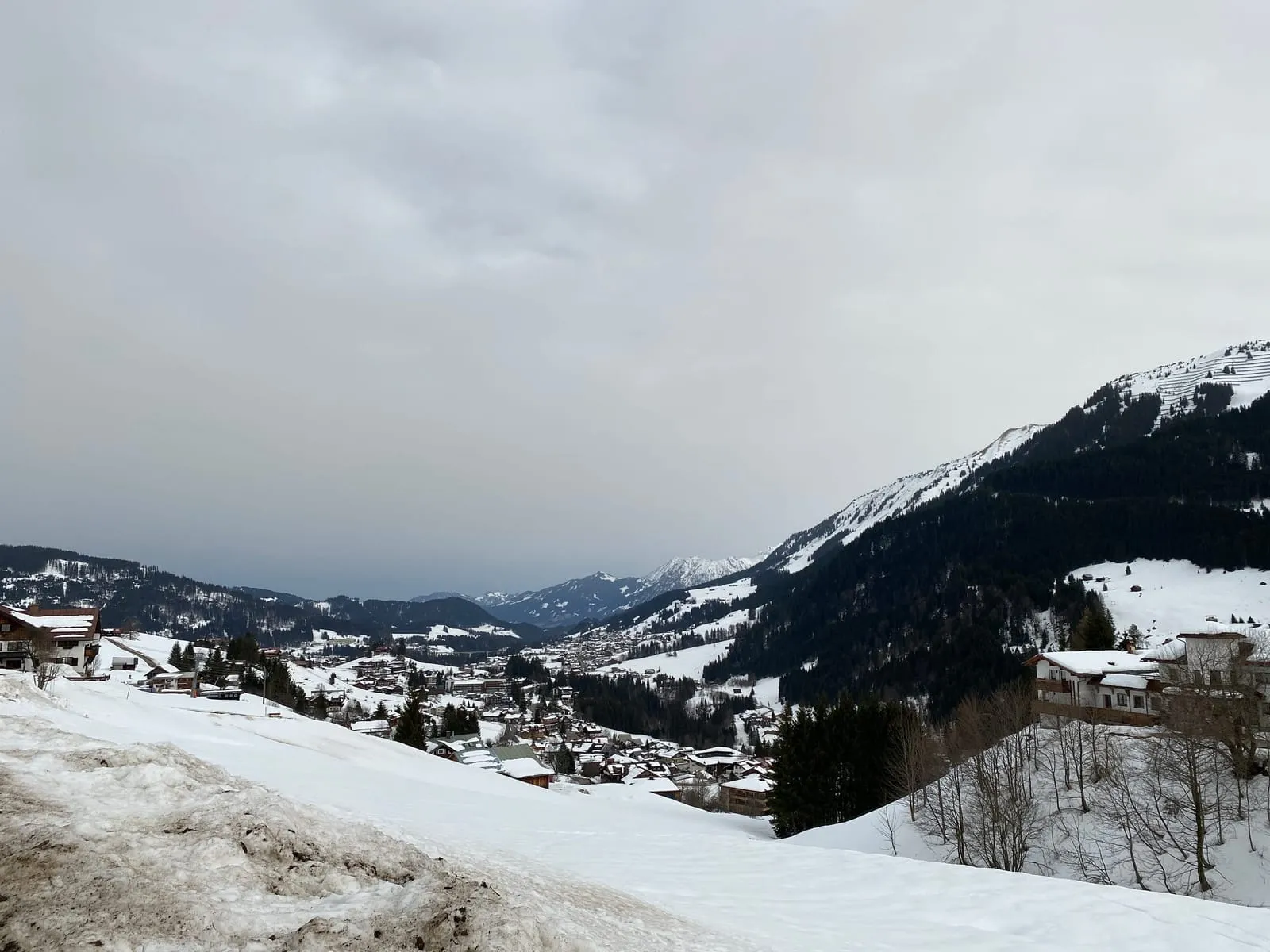 Blick nach Riezlern