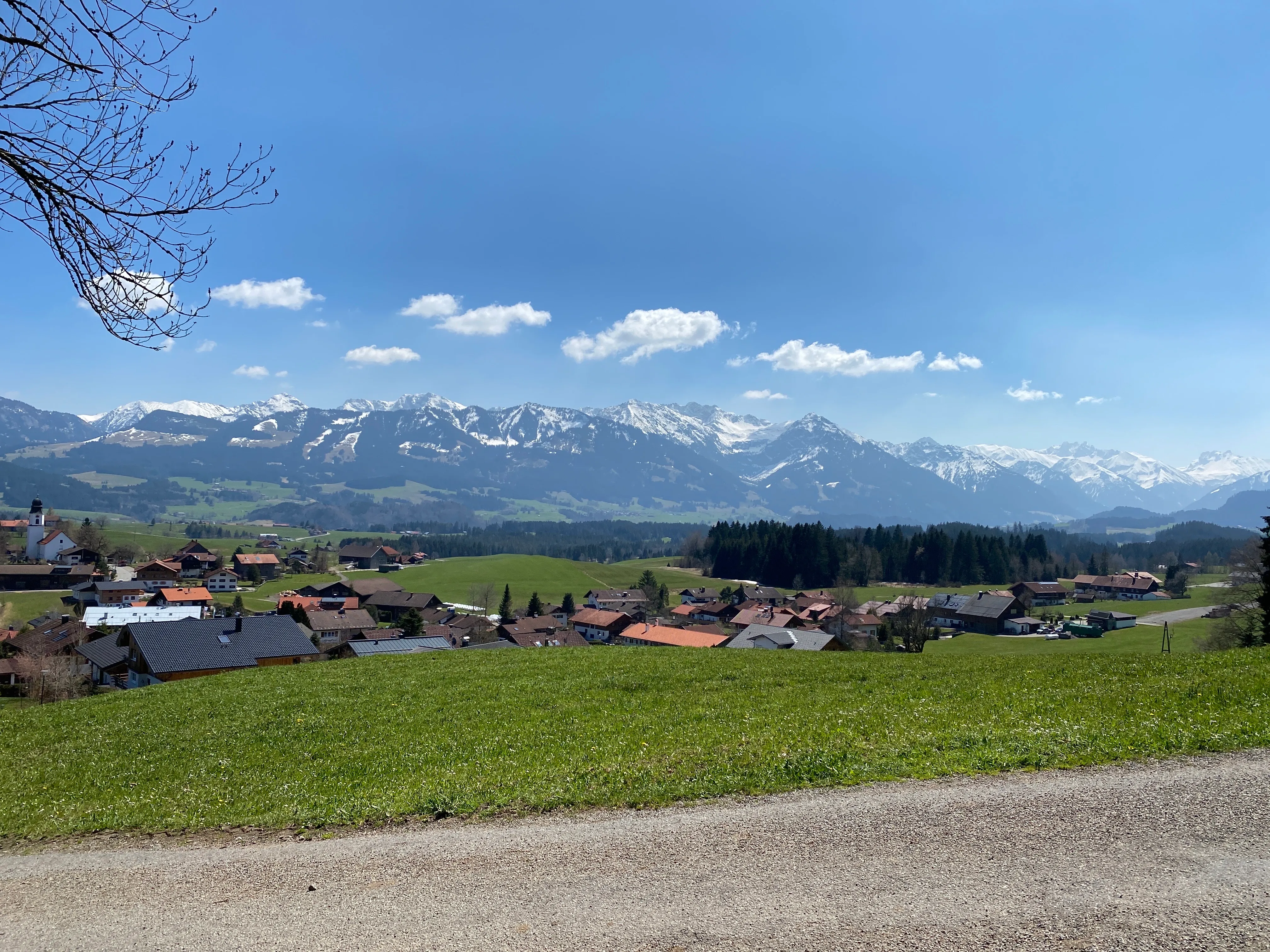 Blick auf Ofterschwang