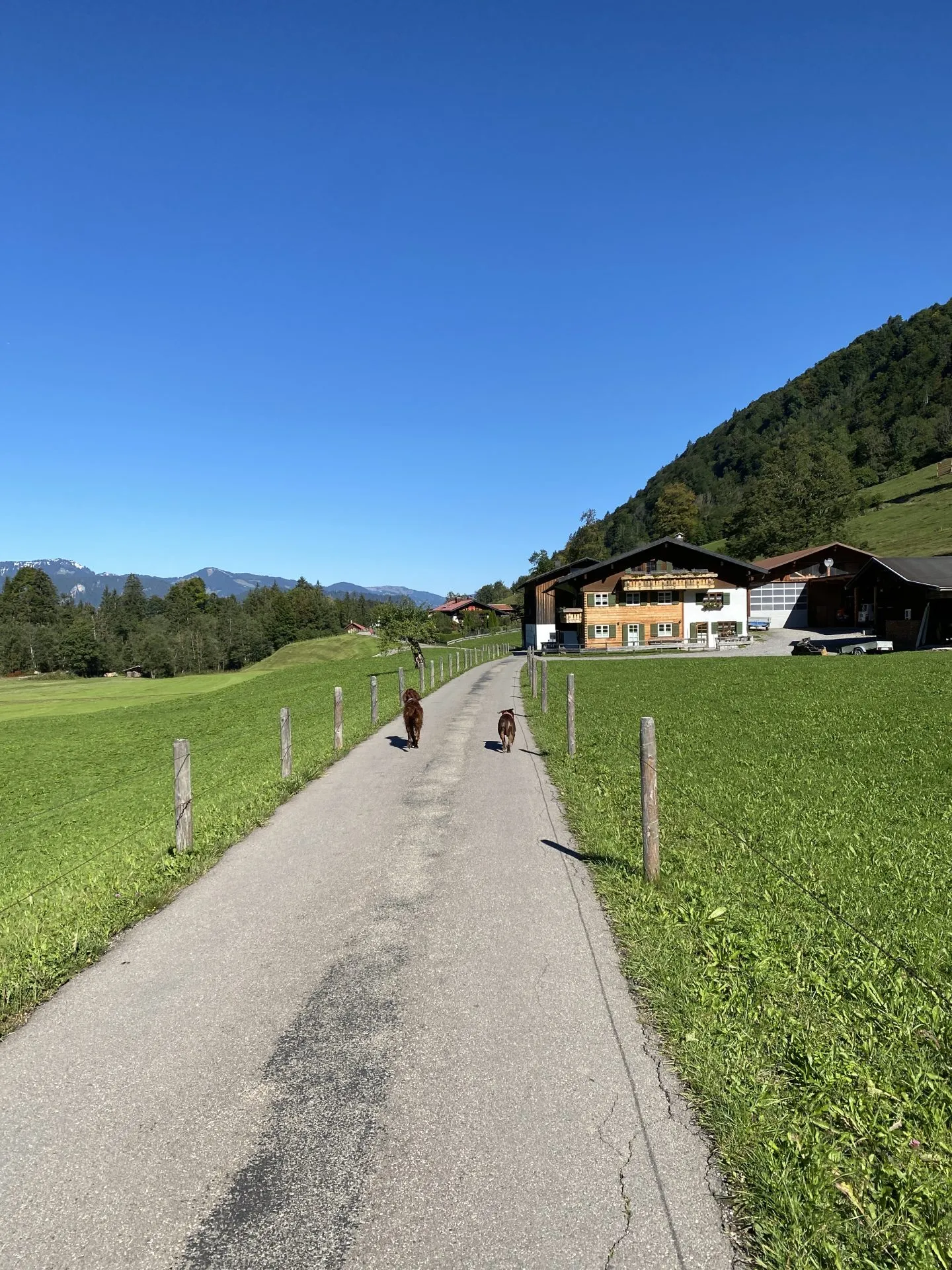 Rückweg mit Einkehrmöglichkeit
