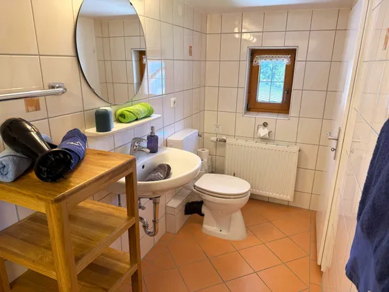 Badkamer met uitrusting, Appartement 22