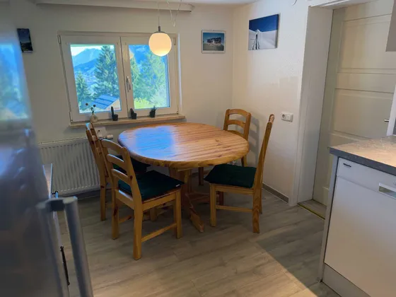 Kookgedeelte van Appartement 22, Kleinwalsertal