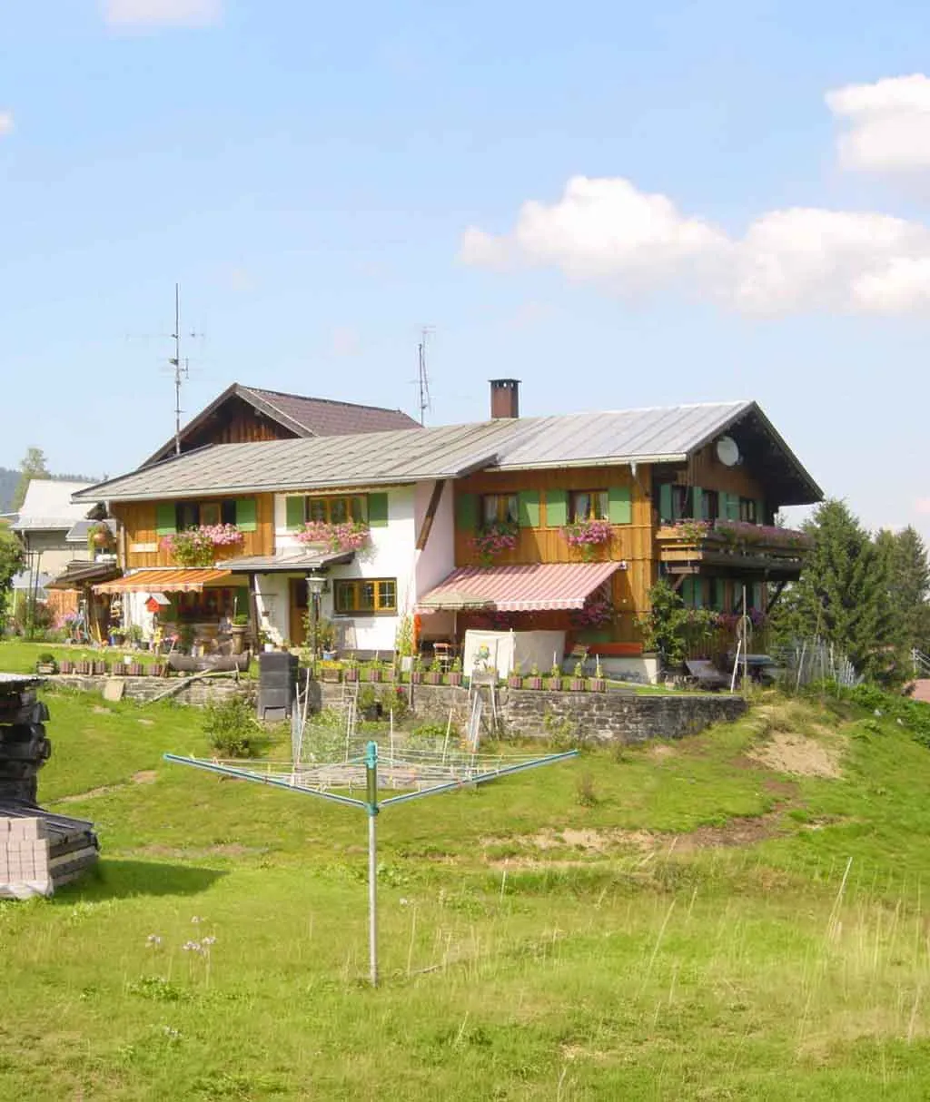 Het Walserhaus Gondamaika in Hirschegg, ca. 2002